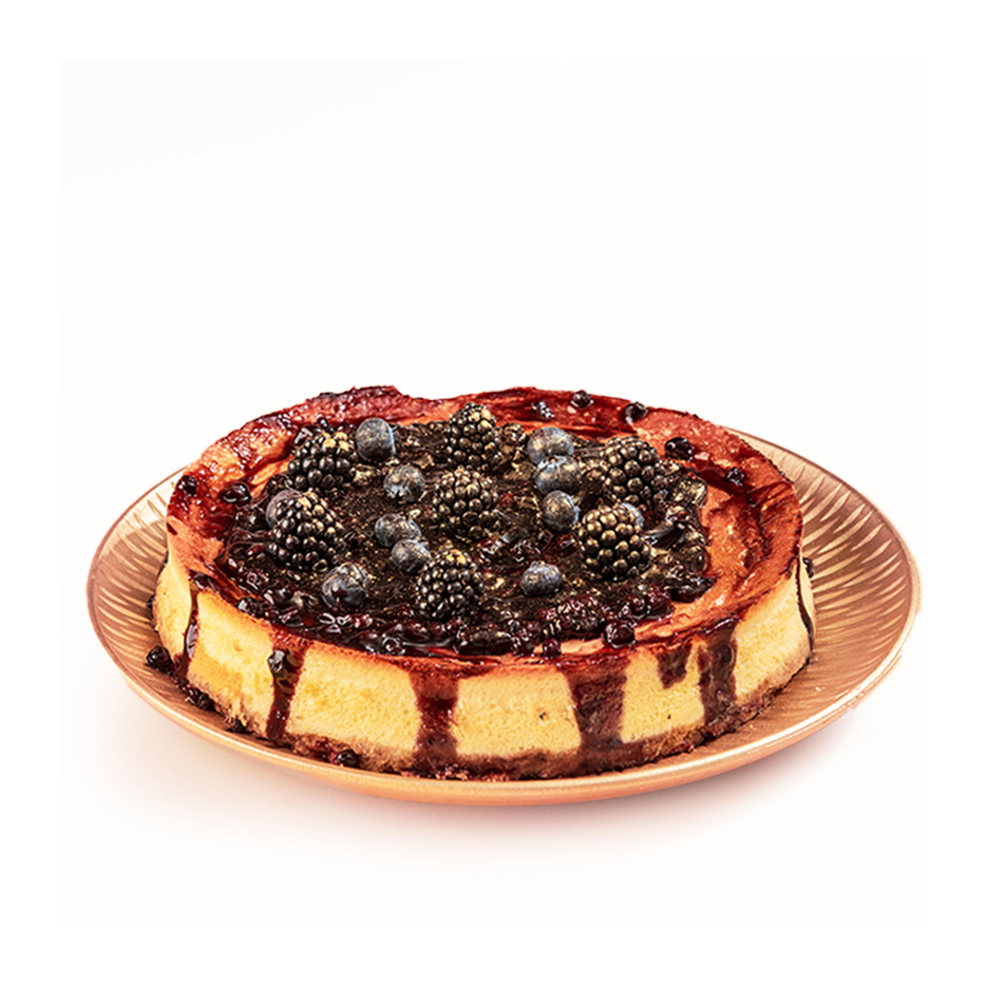 Backed Cheesecake (Blueberry)